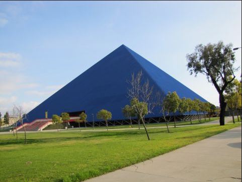 Walter Pyramid, home of Long Beach State Basketball (Photo Credit - Stadium Journey and Drew Cieszynski)