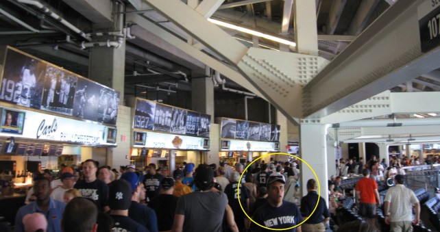 The stunned, no-time to look away before being caught in this look