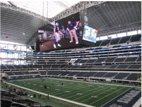 Start a month of football travel with a trip to billion dollar JerryWorld